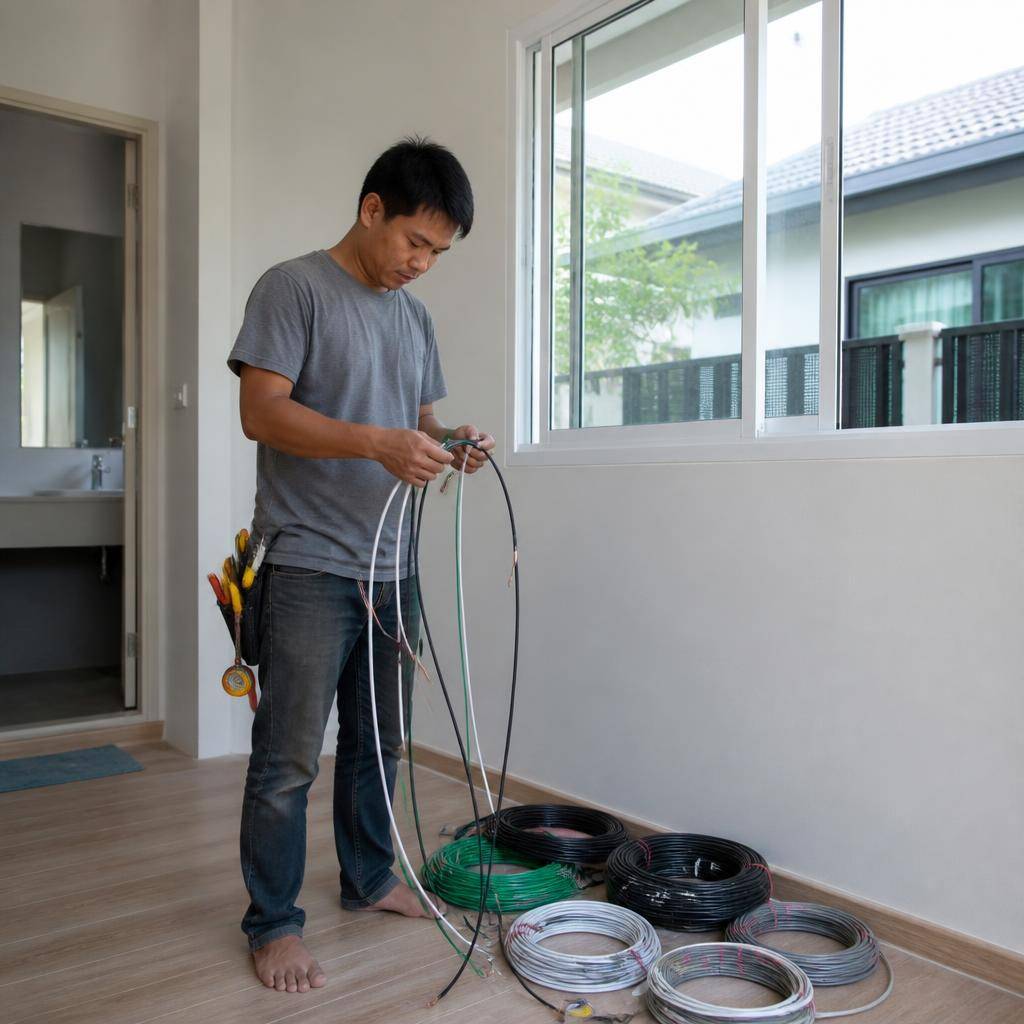 เทคนิคเลือกขนาดสายไฟให้เหมาะสมกับกำลังวัตต์ของเครื่องใช้ไฟฟ้าแต่ละชนิด